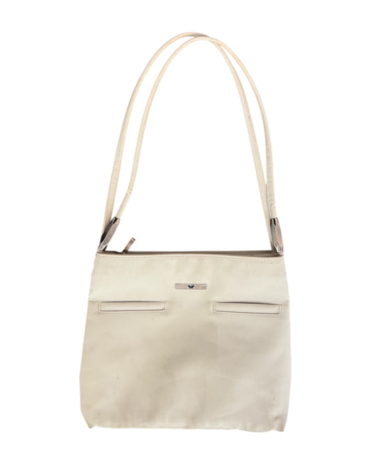 Vintage Y2K White Butterfly Shoulder Bag