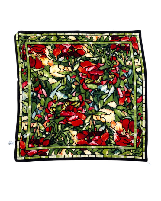 Vintage Stained Glass Silk Scarf from the Metropolitan Museum of Art