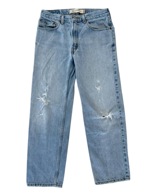 Vintage Light-Wash Levi's 550 Jeans