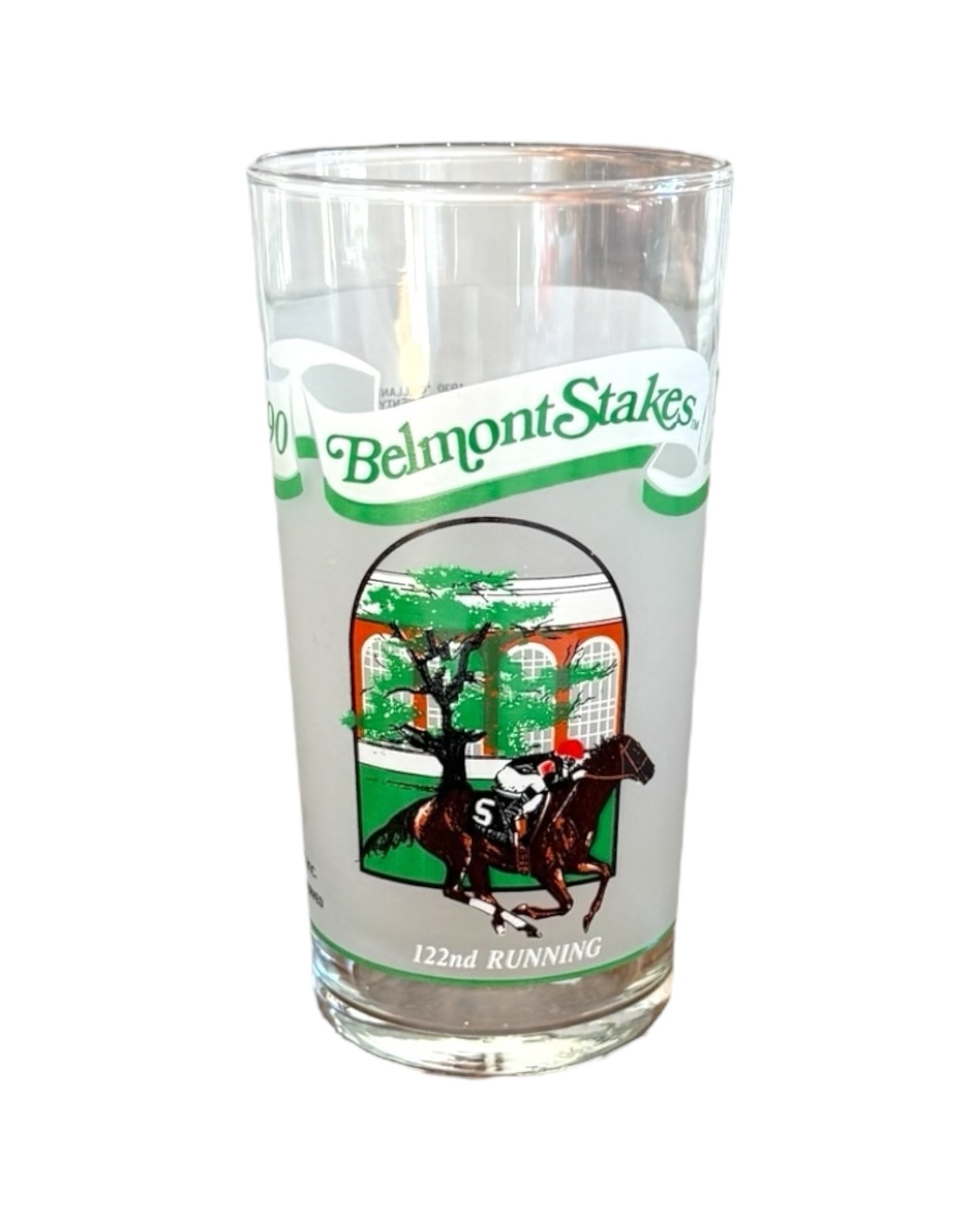 Vintage Belmont Stakes Glasses