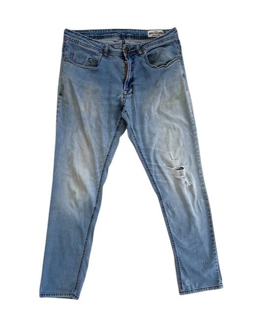Vintage Light-Wash Jeans