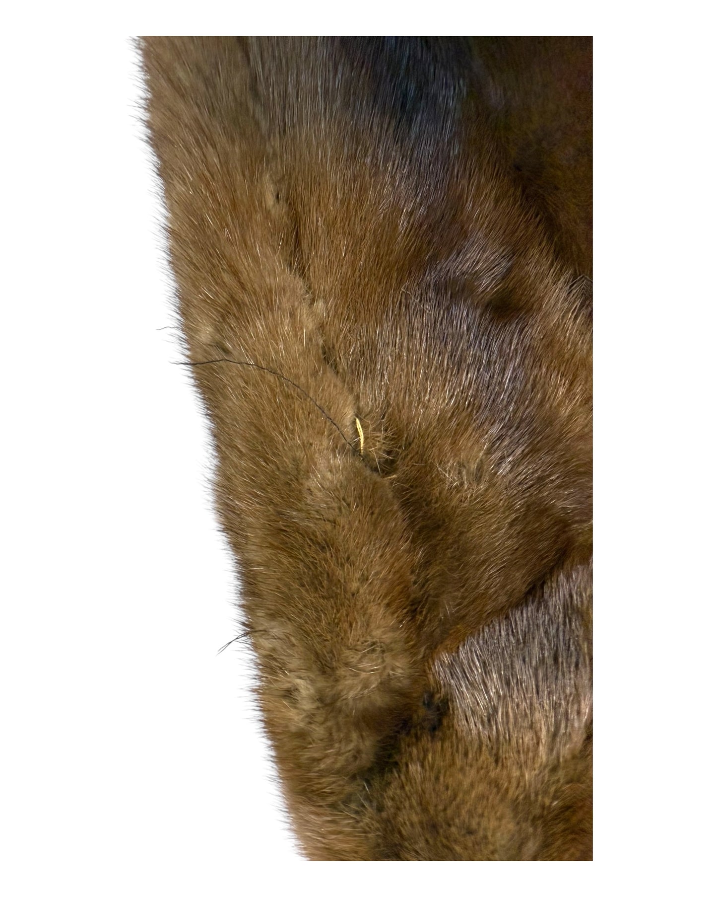 Vintage Light Brown Fur Coat