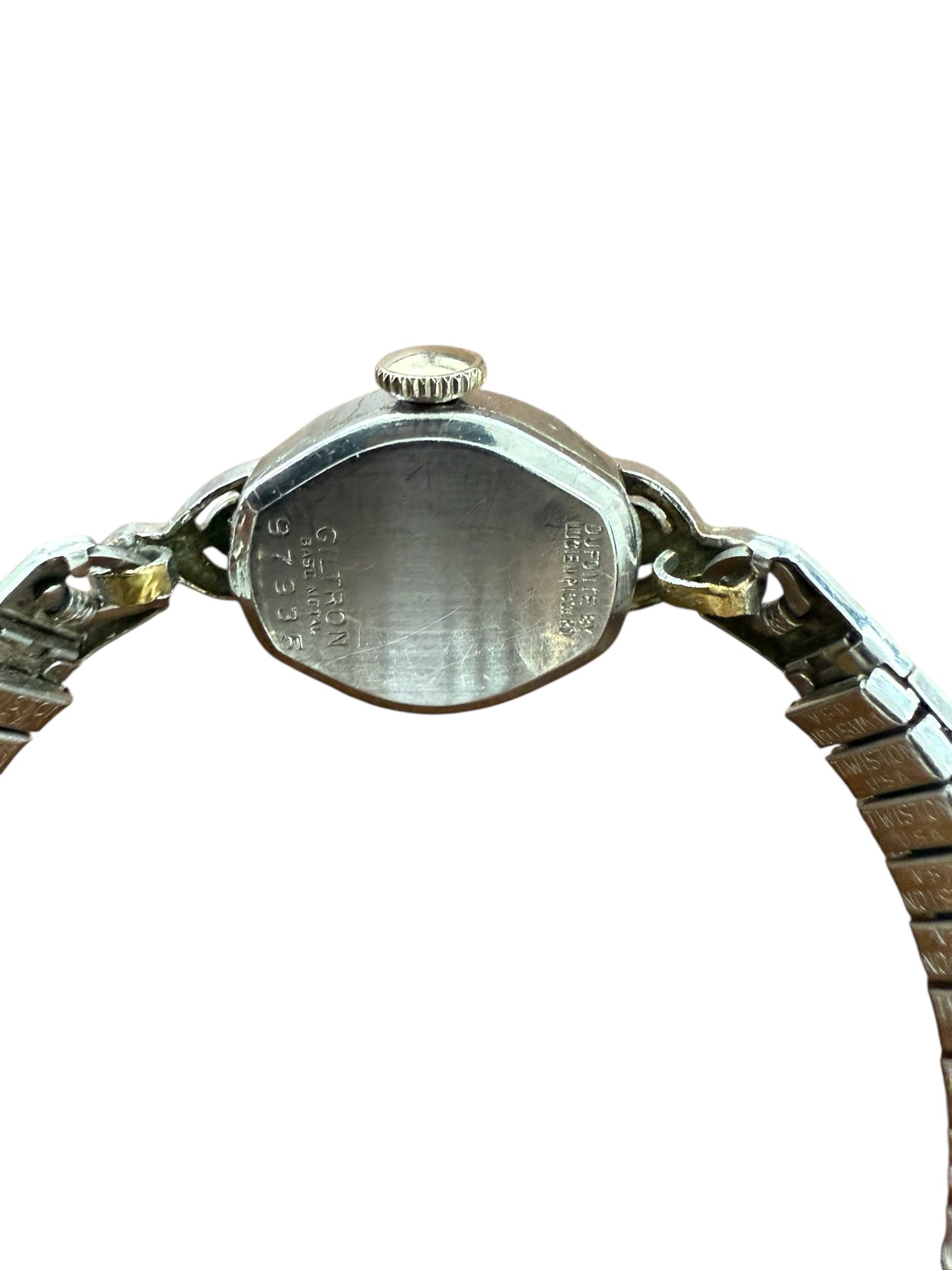 Vintage Duponte Silver Expansion Watch