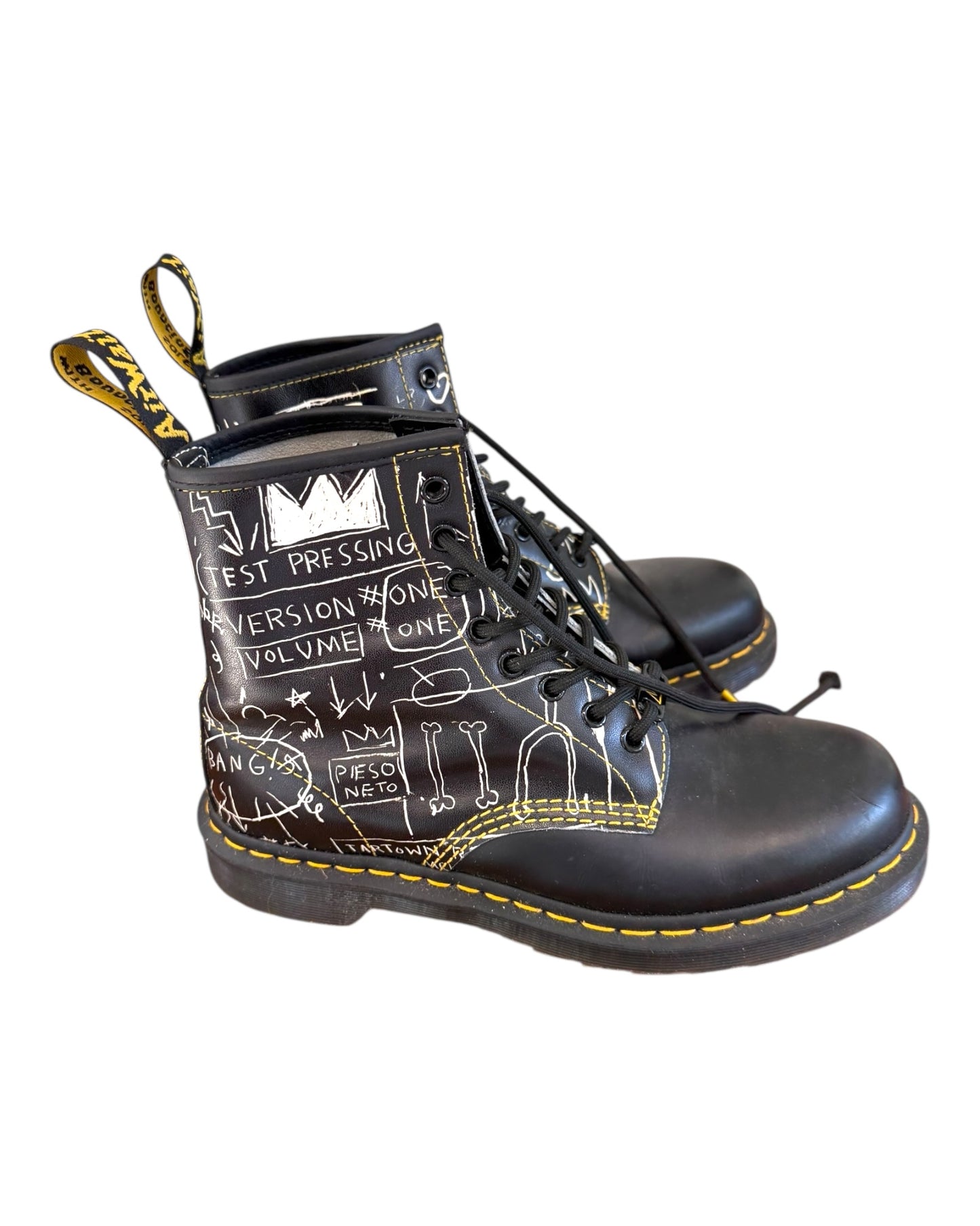 Pre-Loved Doc Marten X Basquiat Boots