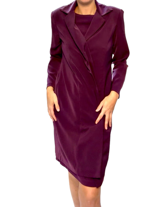 Vintage Purple Dress Set