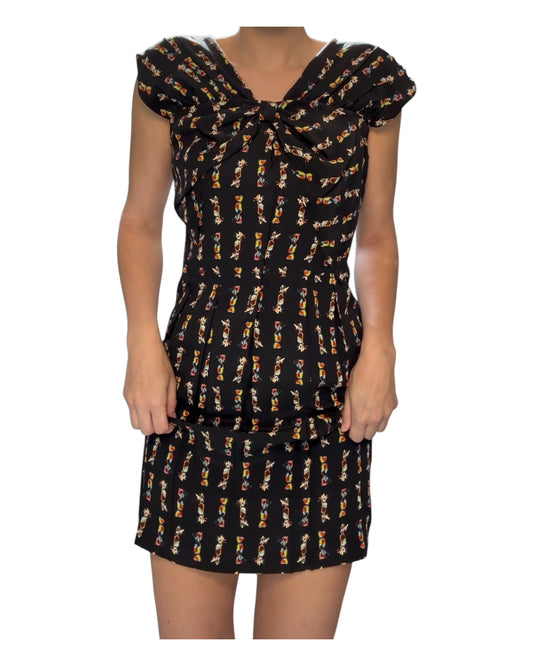 Vintage 2008 Miu Miu Candy Print Dress