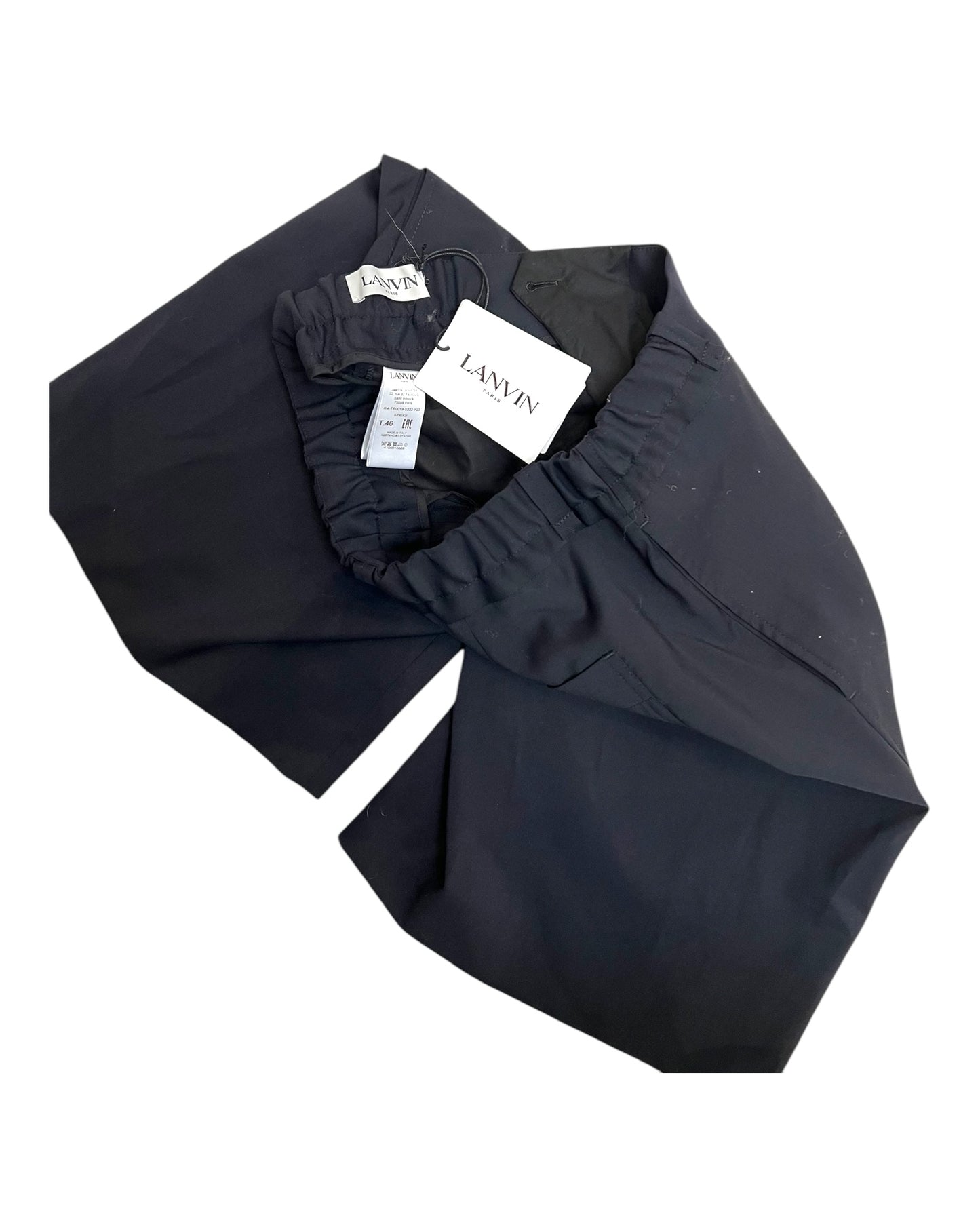 Vintage Lanvin Black Shorts