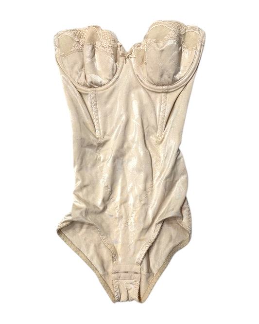 Vintage Lace Ivory Corseted Body Suit