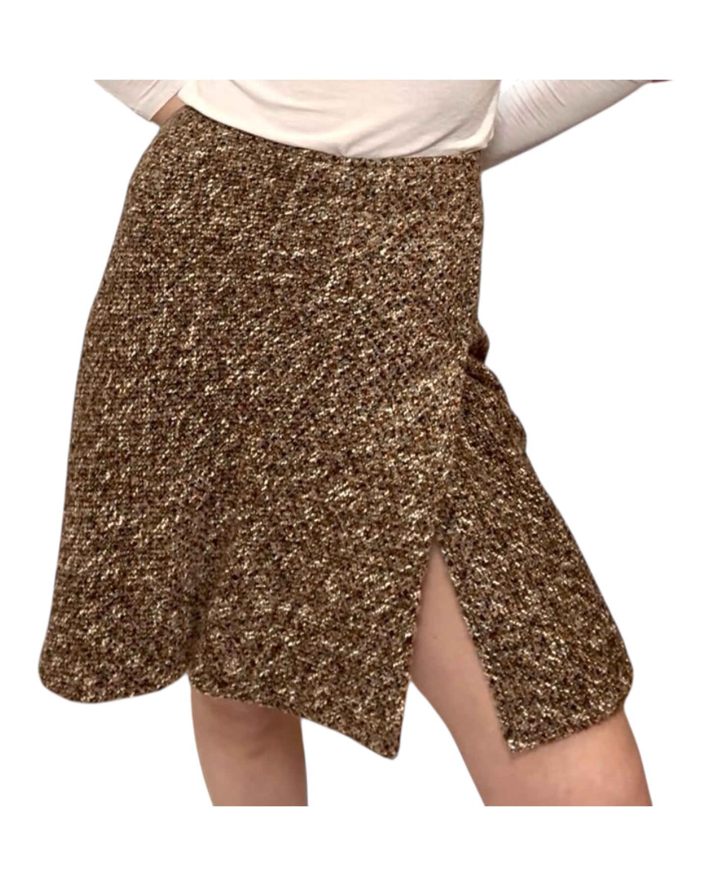 Vintage Valentino Tweed Skirt