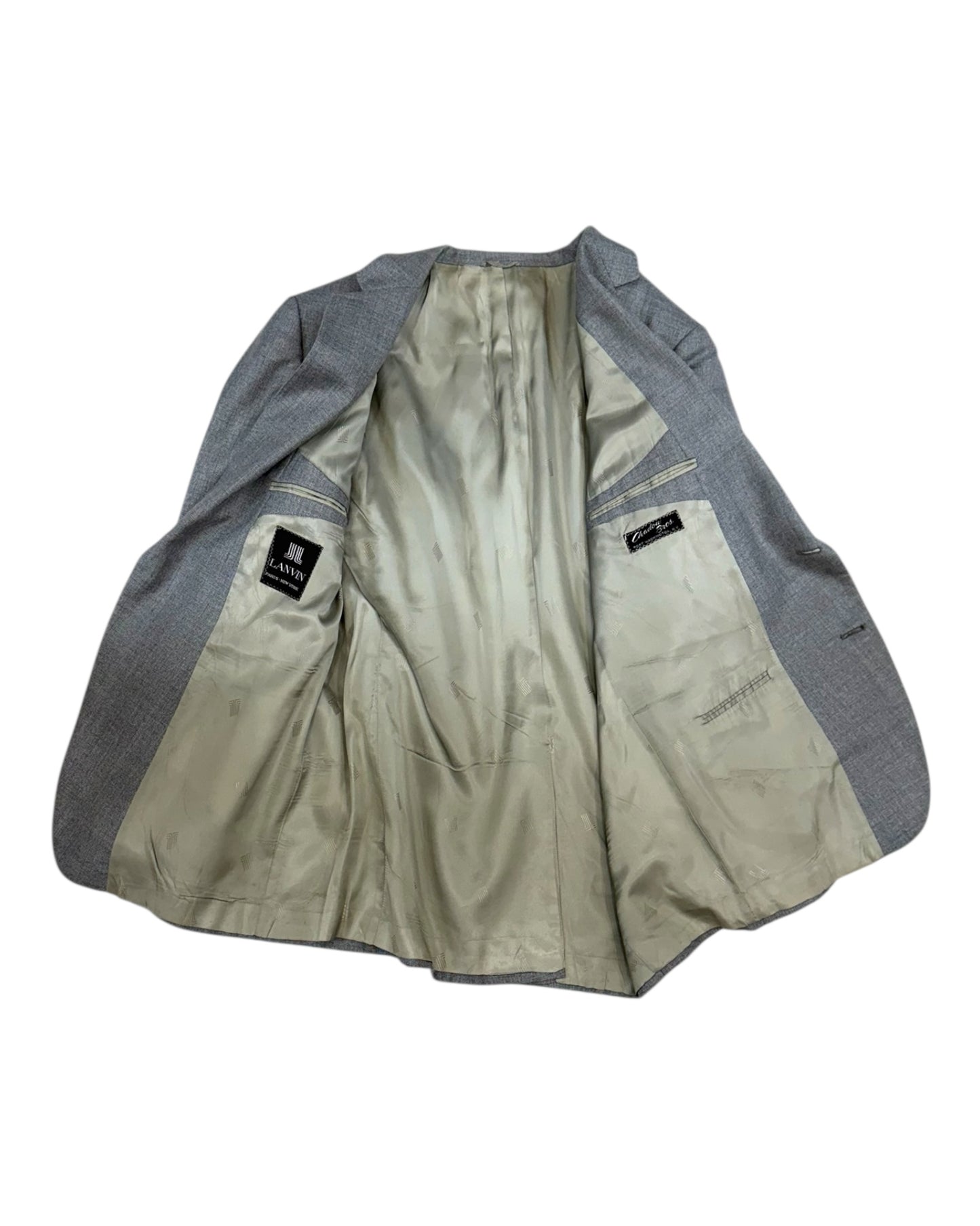 Vintage Lanvin Grey Suit Jacket