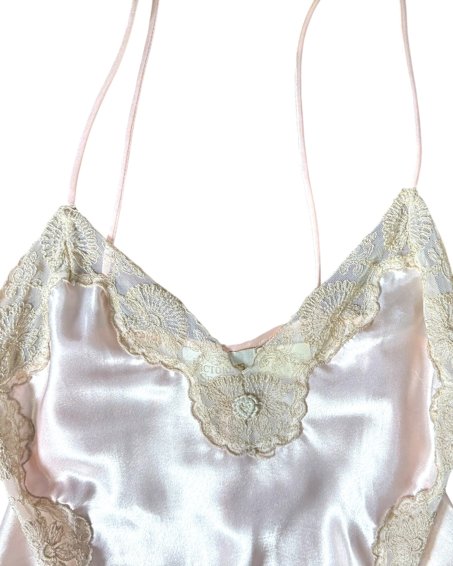 Vintage Victoria's Secret Pink Lace Bodysuit