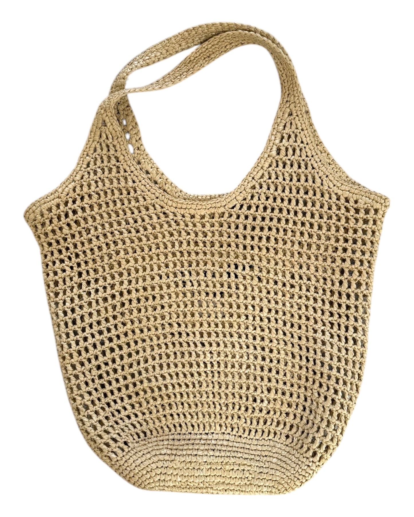 Pre-Loved Prada Raffia Hobo Bag