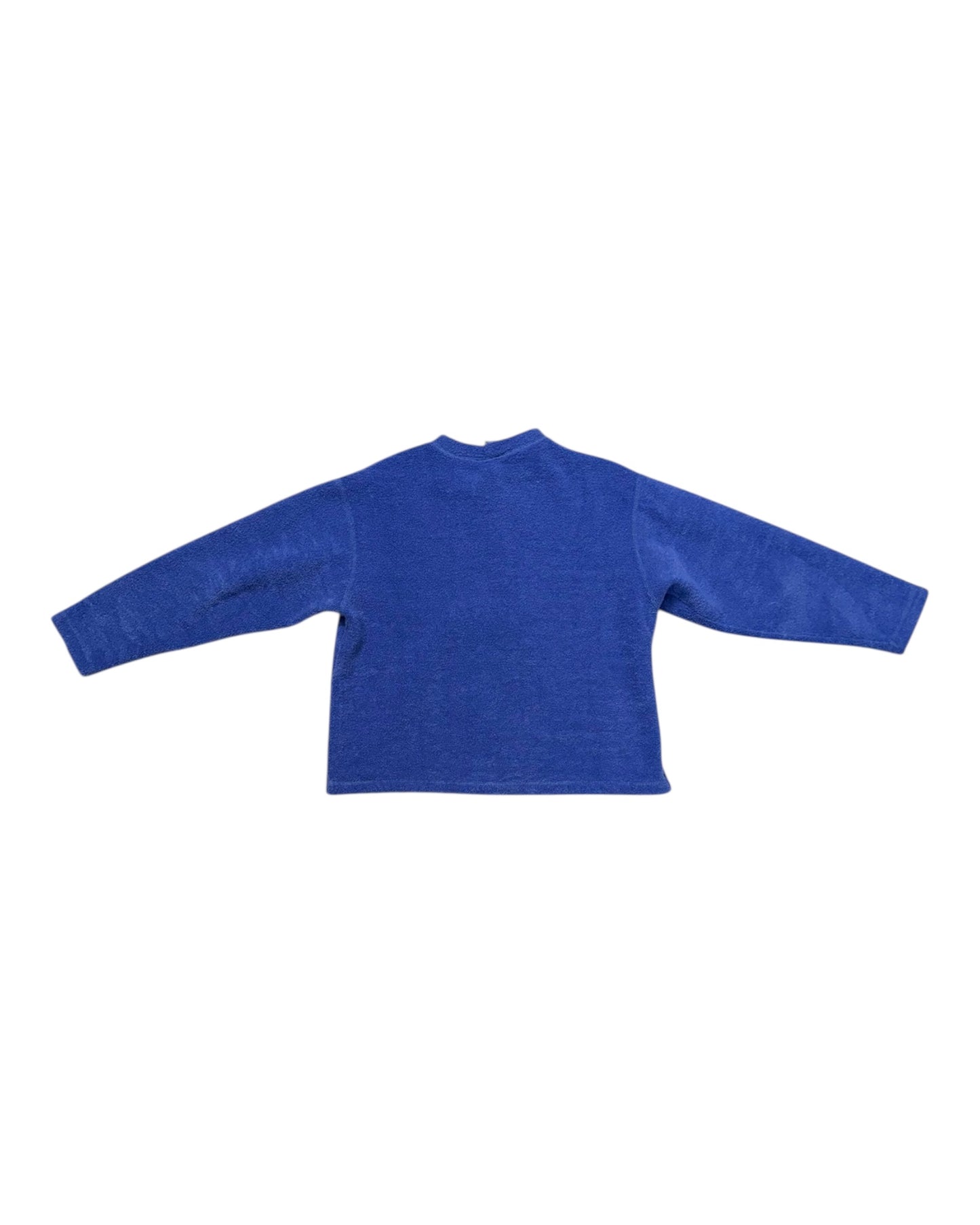 Vintage Purple Fleece Pullover Sweater