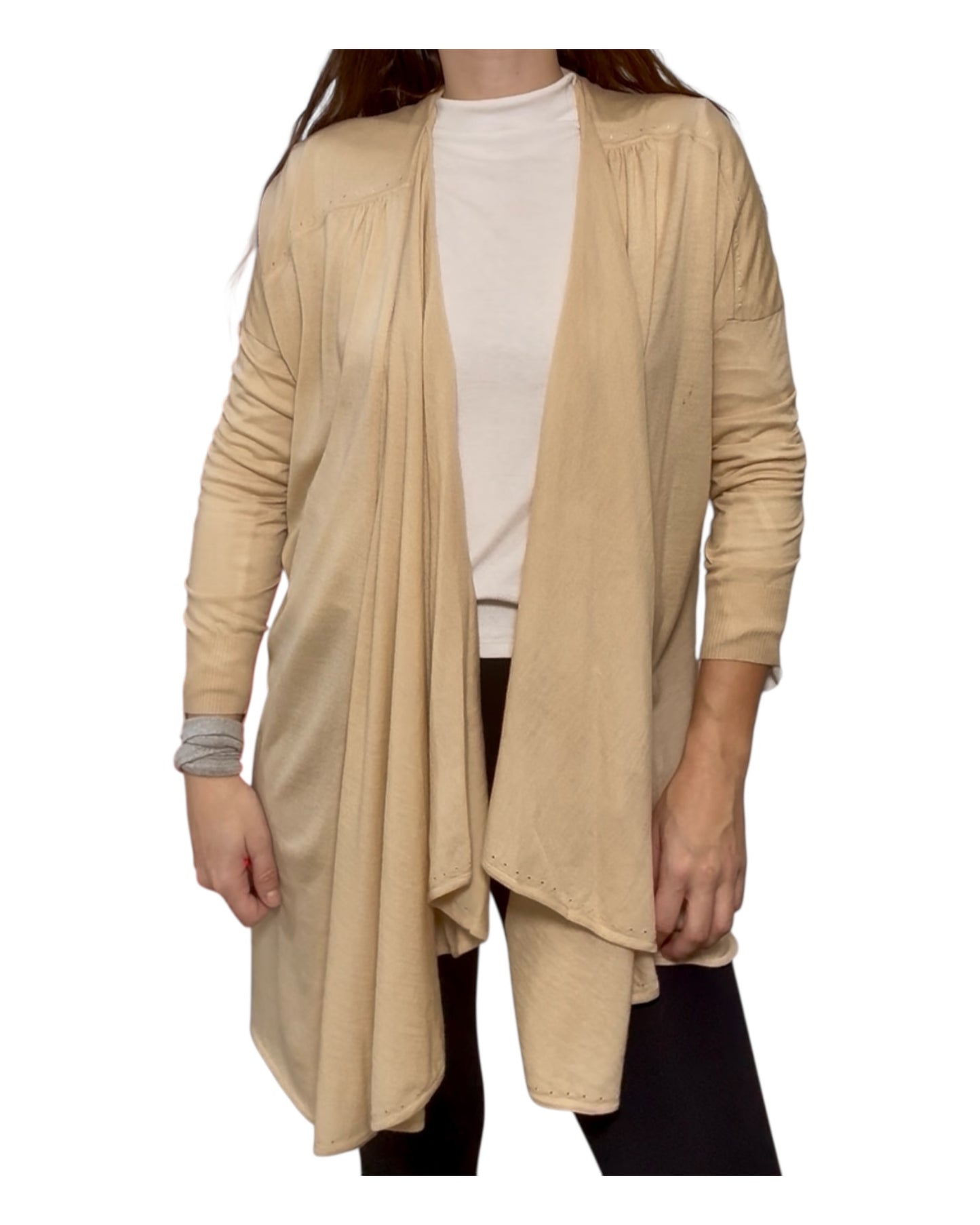 Vintage Diane Von Furstenberg Light Wool Cardigan Sweater