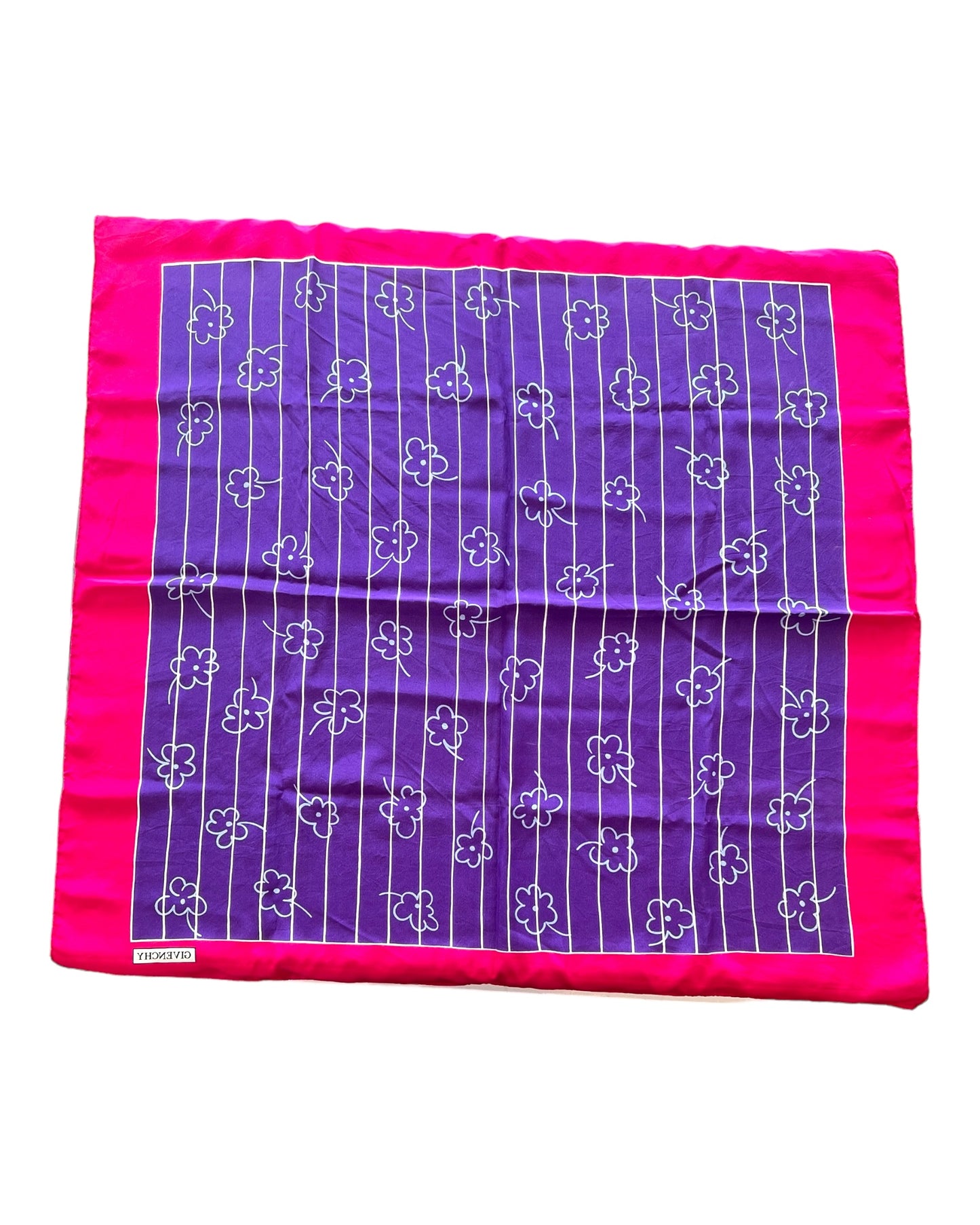 Vintage Givenchy Purple Scarf