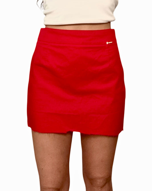 Vintage Calvin Klein Red Mini Skirt