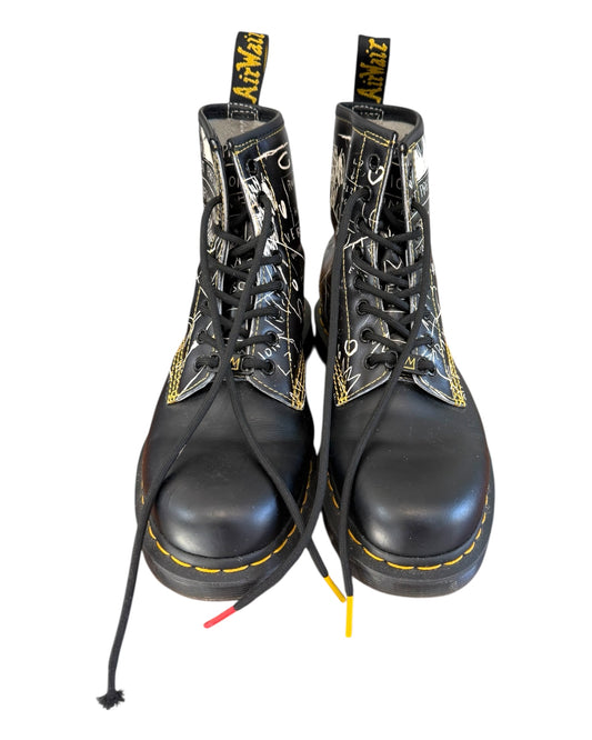 Pre-Loved Doc Marten X Basquiat Boots
