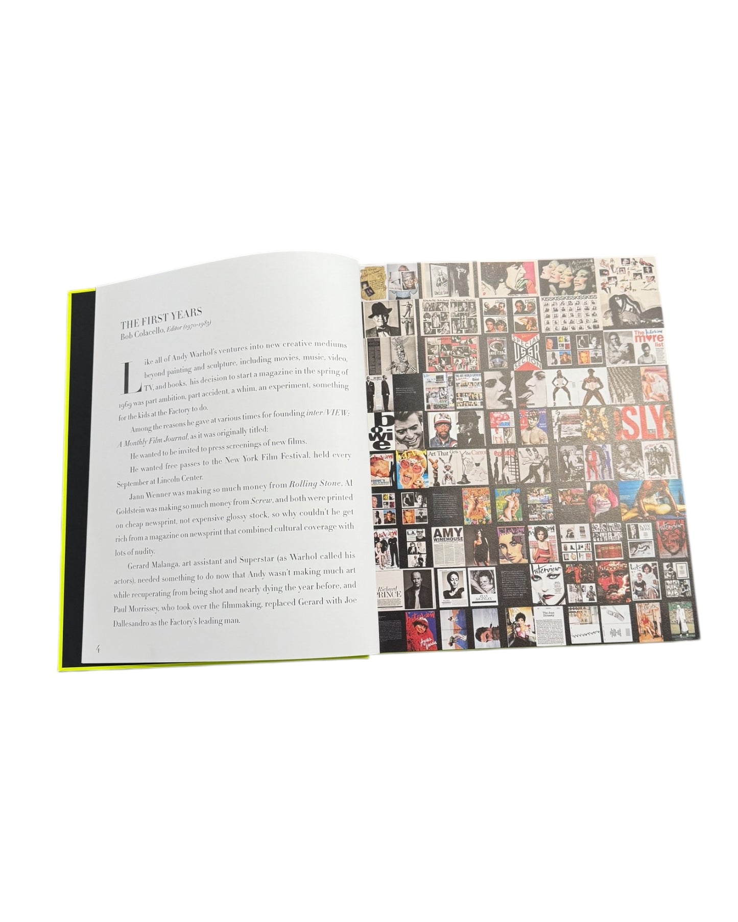 Pre-Loved "Interview: 50 Years" Coffee Table Book