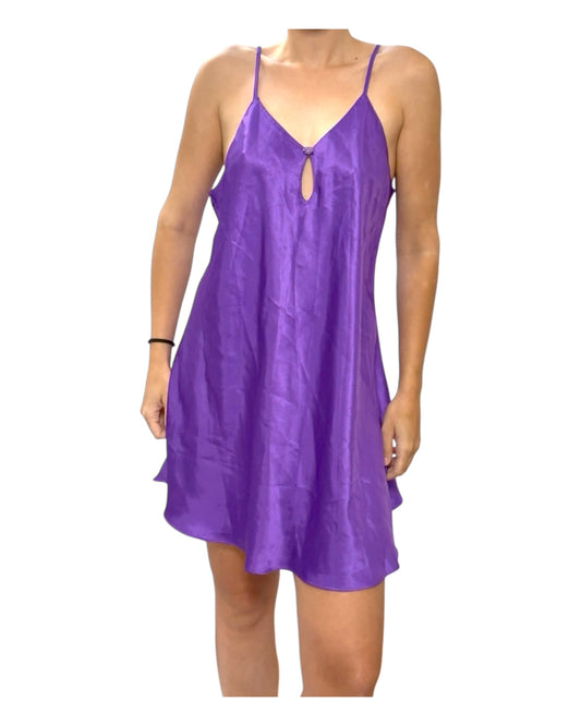 Vintage Purple Slip Dress