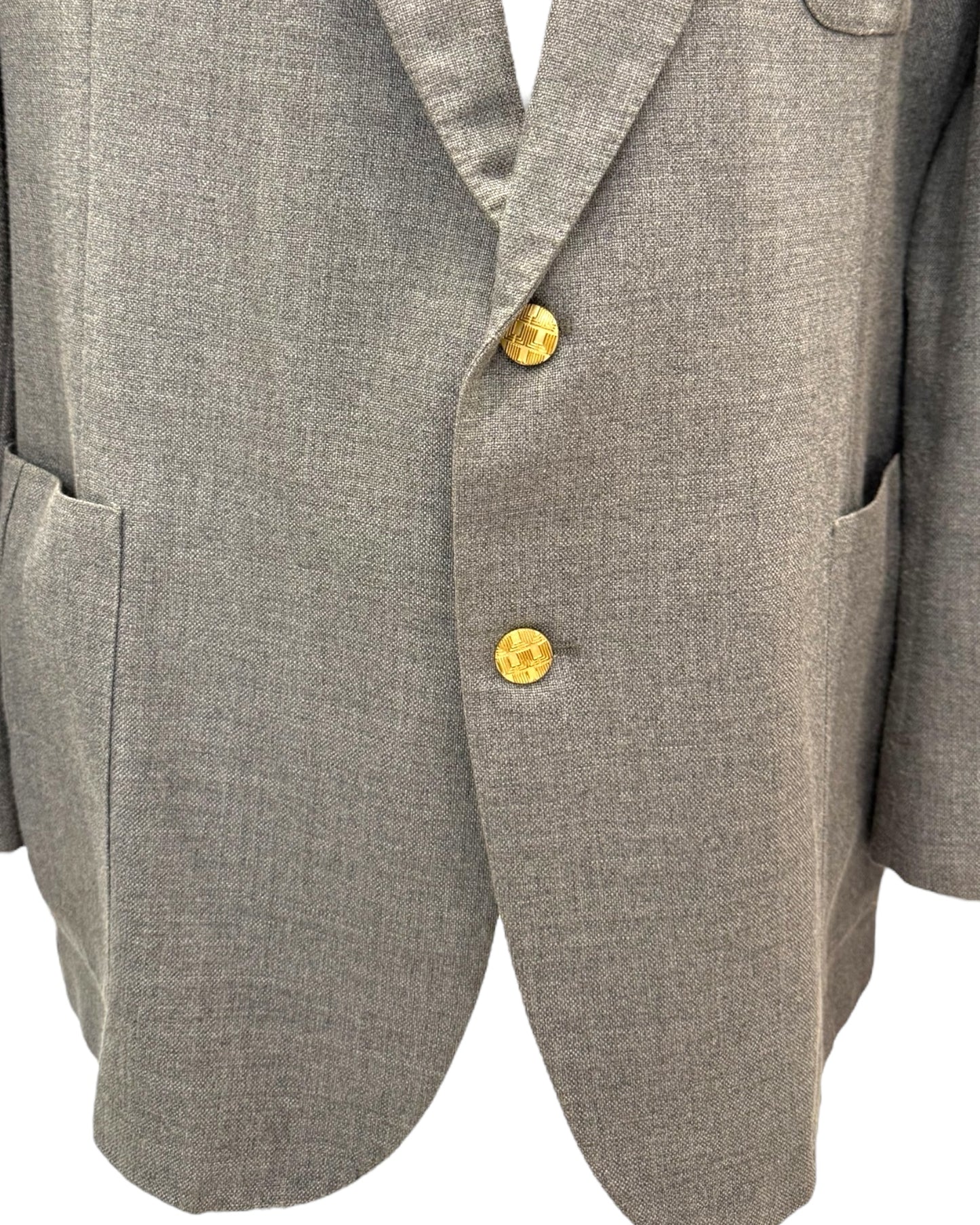 Vintage Lanvin Grey Suit Jacket