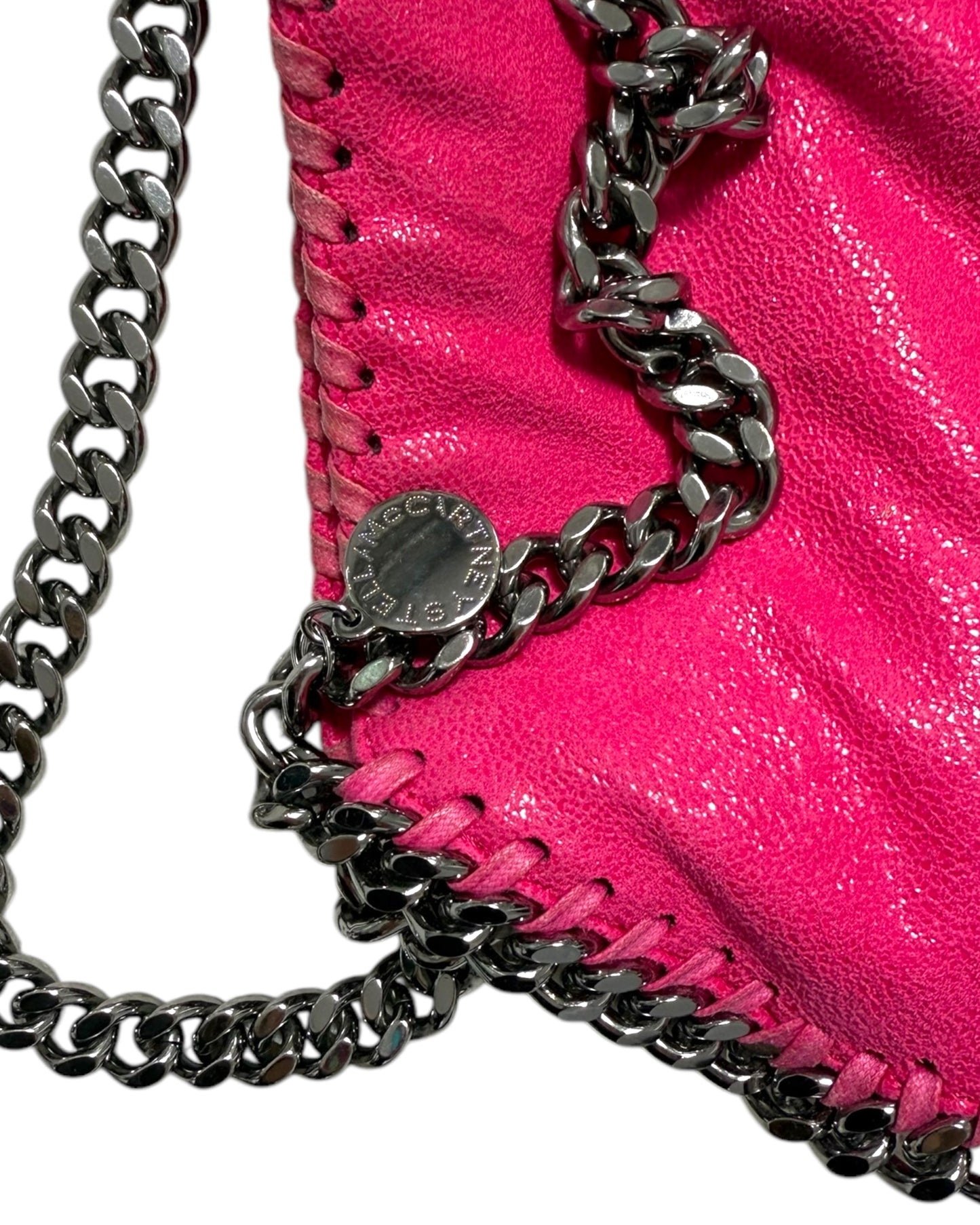 Vintage Stella McCartney Vegan Leather Pink Falabella Bag