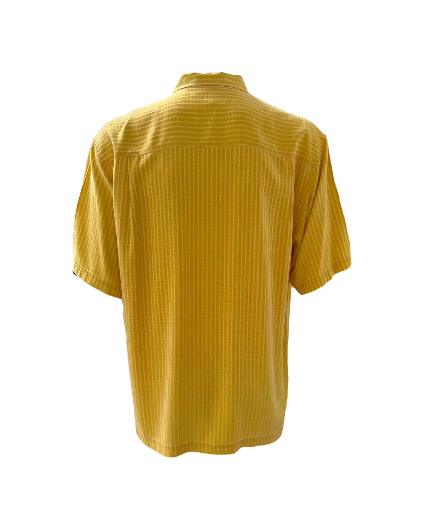 Vintage Tommy Bahama Yellow Silk Shirt