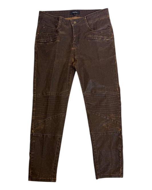Pre-Loved Brown "Leather" Pants