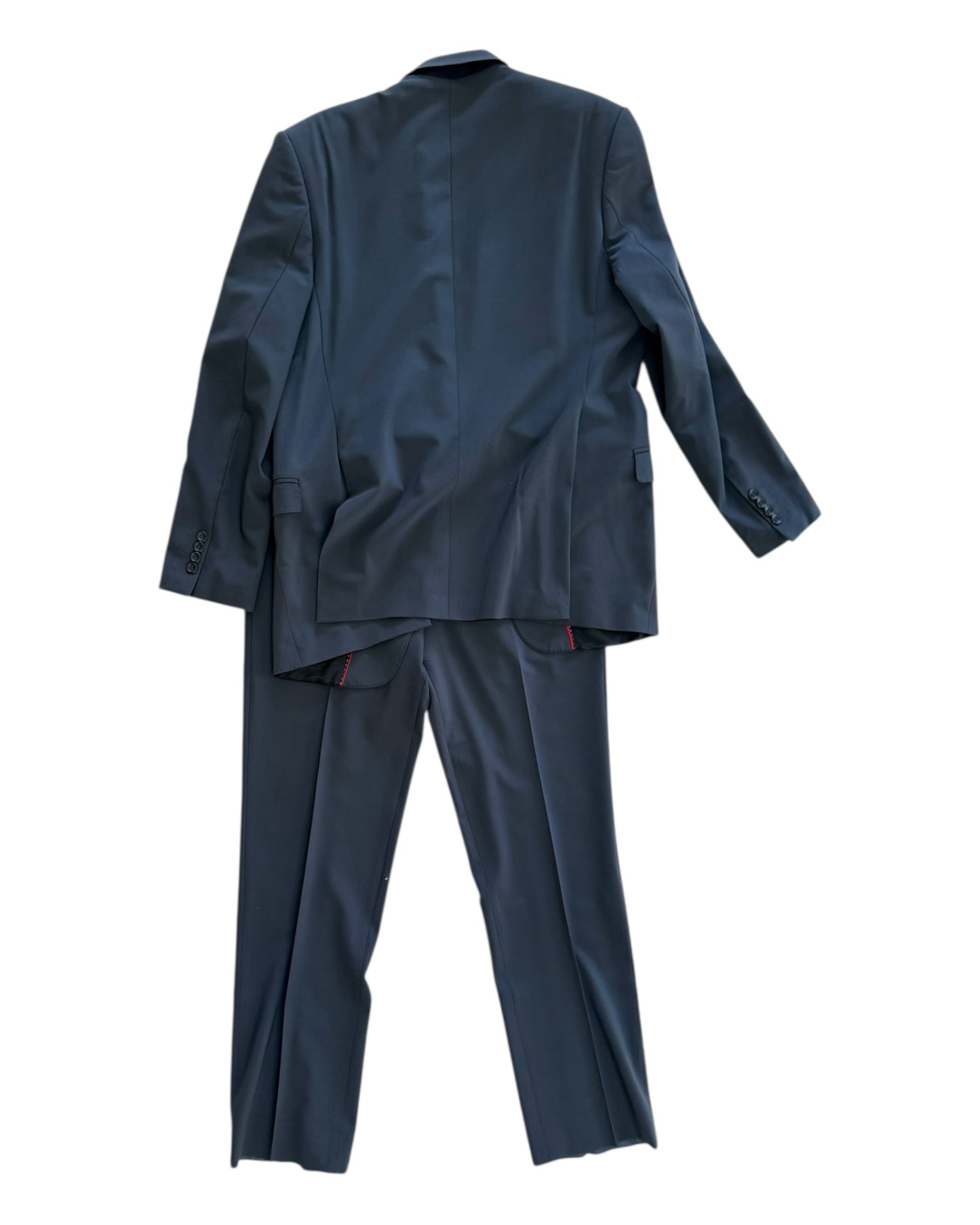 Vintage Michael Oliver Navy Blue Suit