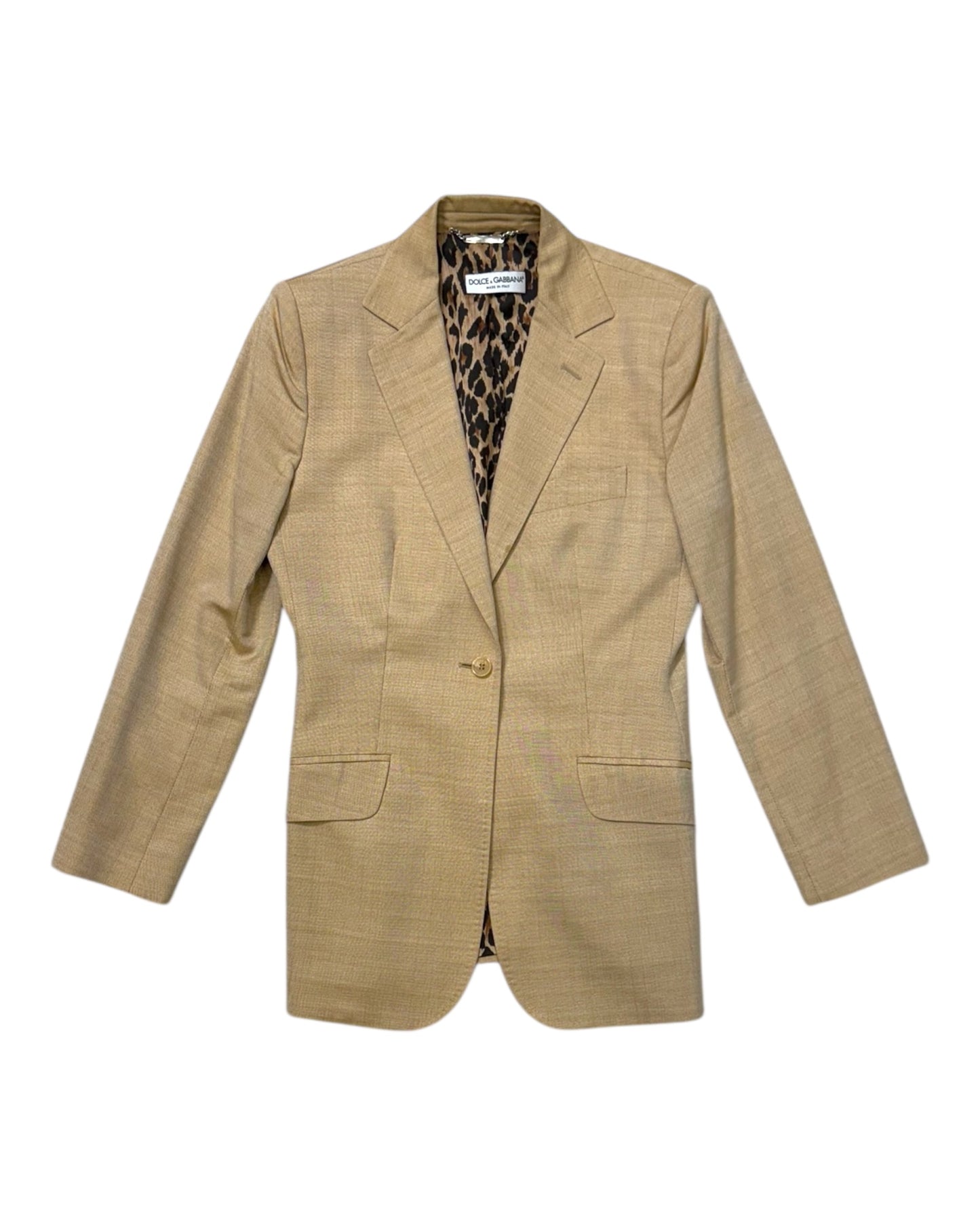 Vintage Dolce & Gabbana Brown Blazer