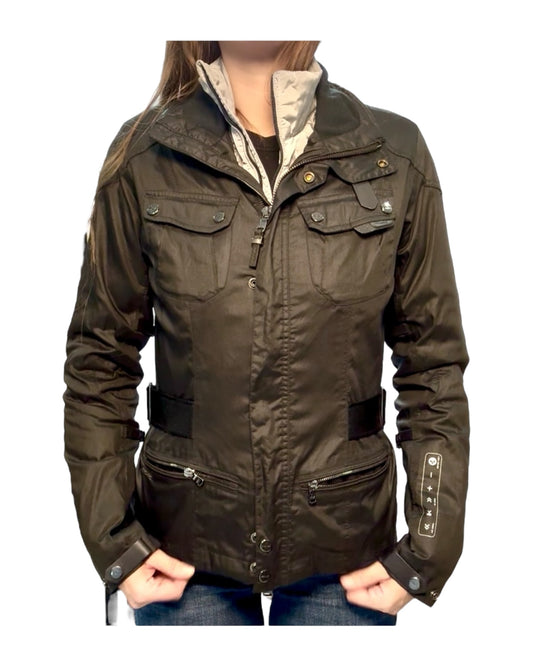Pre-Loved Ralph Lauren RLX Black Moto Jacket