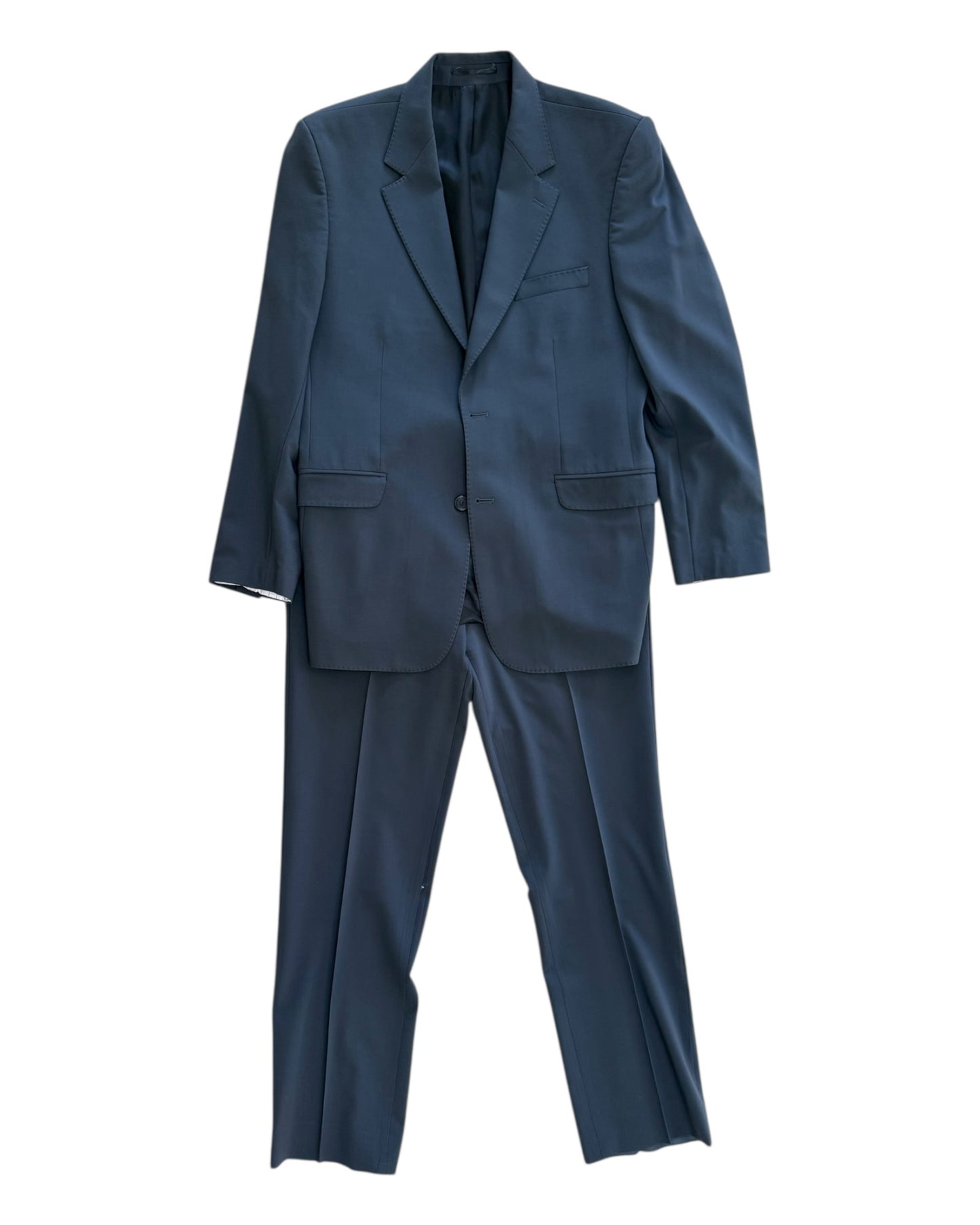 Vintage Michael Oliver Navy Blue Suit