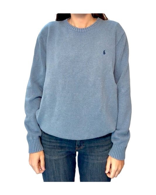 Vintage Polo by Ralph Lauren Blue Crewneck Sweater