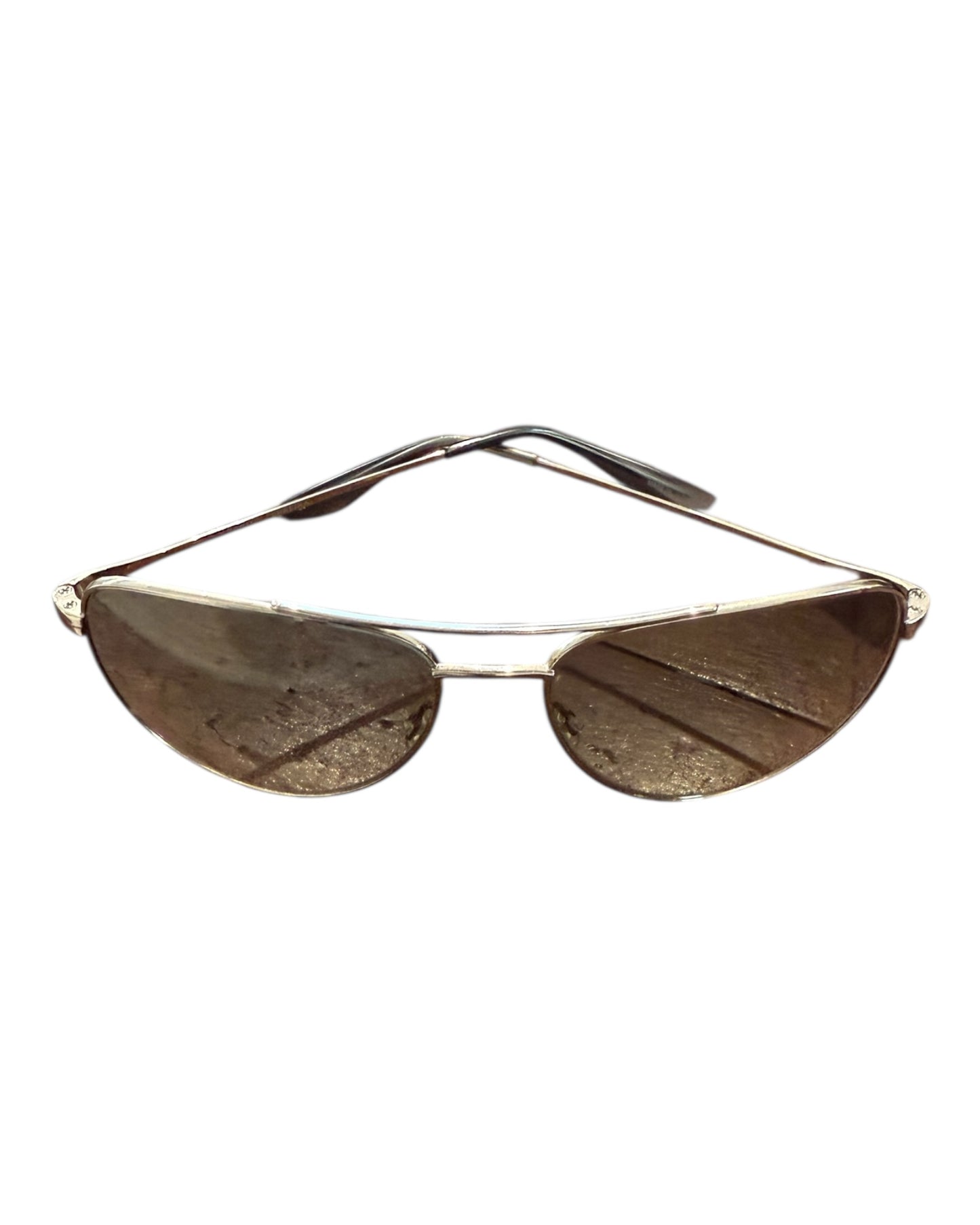 Pre-Loved Barton Perreira Aviator Sunglasses