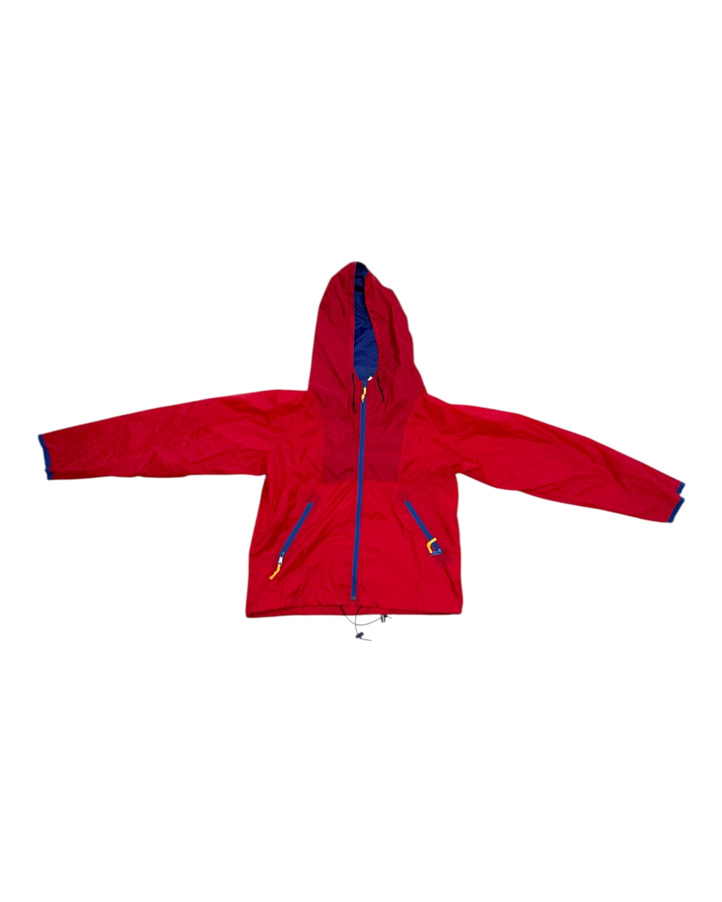 Vintage Classic Red Raincoat