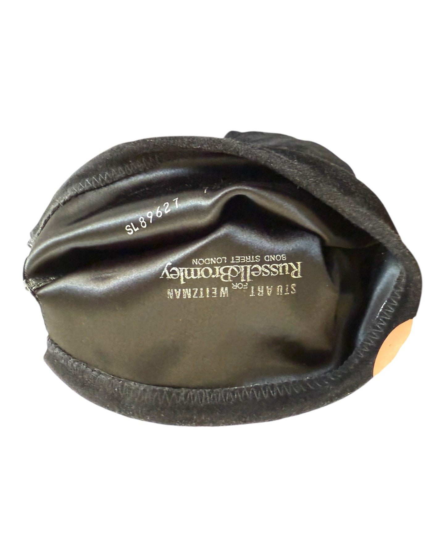 Pre-Loved Stuart Weitzman Over-the-Knee Black Suede Boots