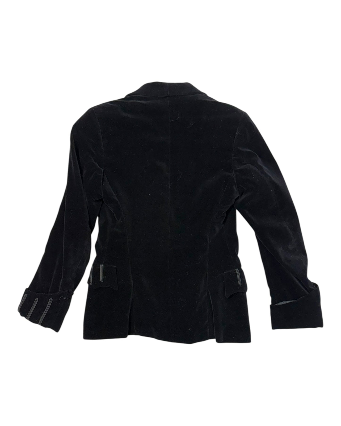 Vintage Saks Fifth Avenue Black Velvet Blazer