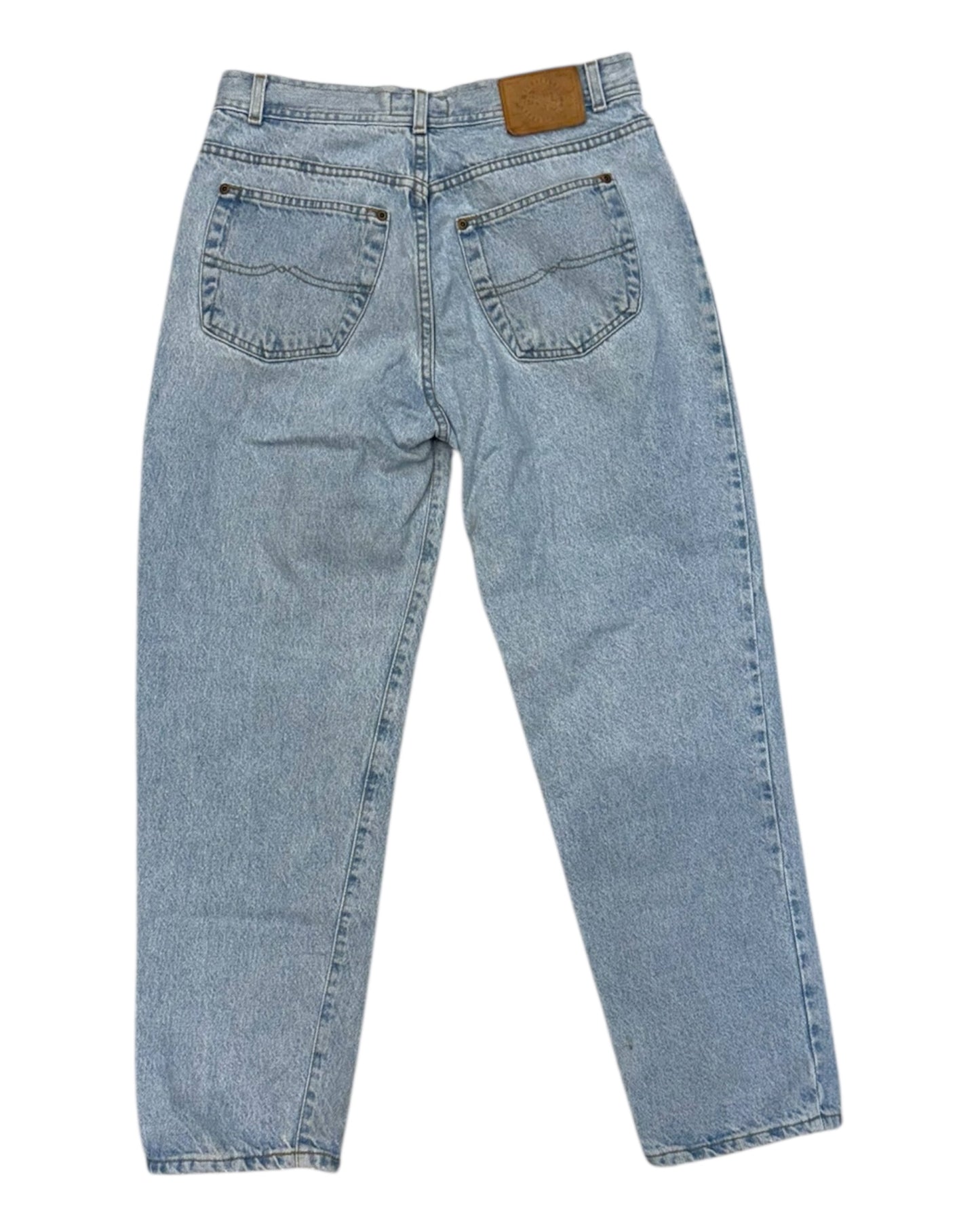 Vintage Light-Wash Mom Jeans