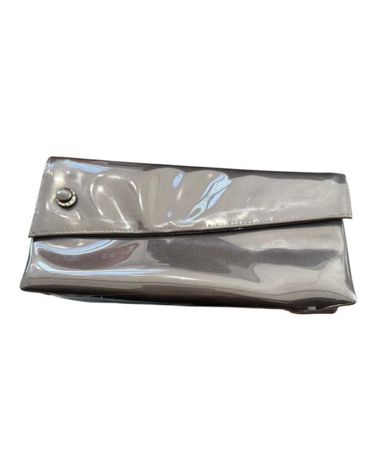 Vintage 1950s Grey Patent Leather Clutch