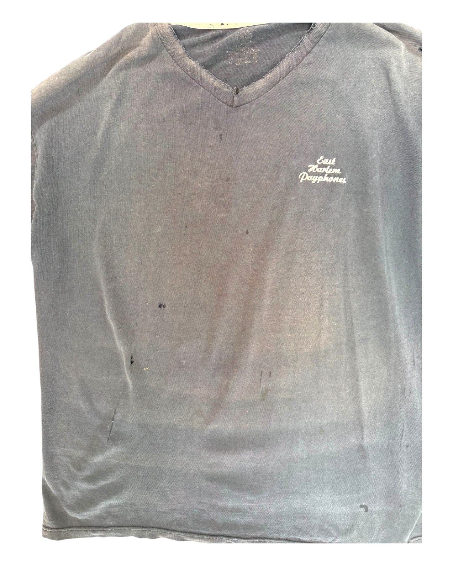 Vintage "East Harlem Payphones" Navy Tee
