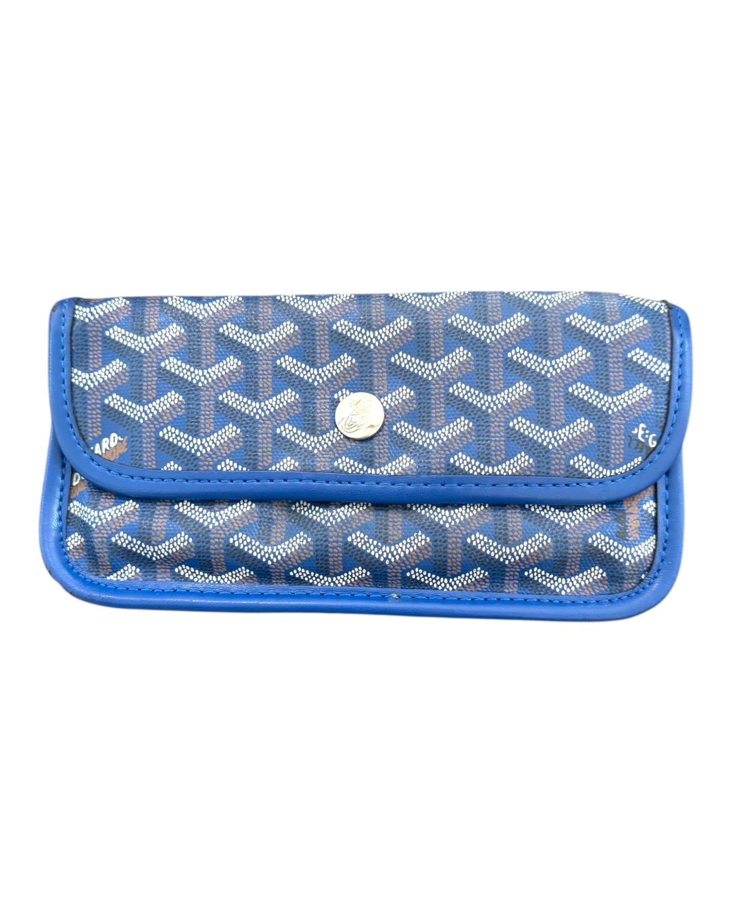 Vintage Goyard Blue Wallet