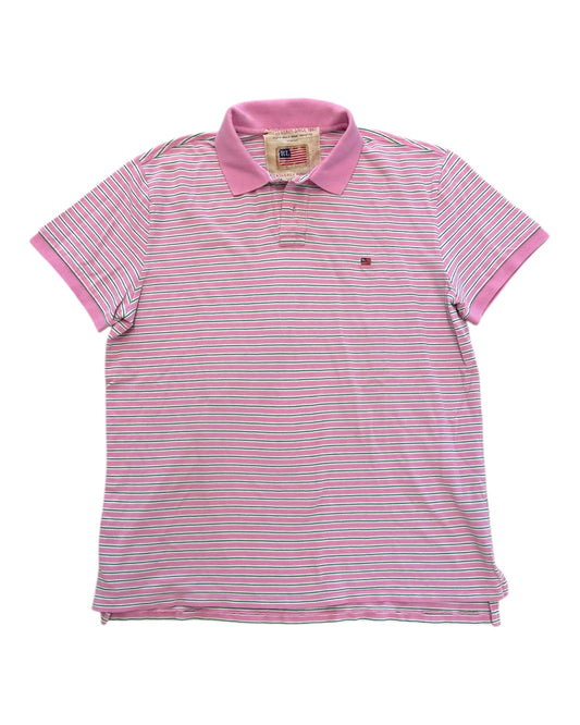 Pre-Loved Polo Ralph Lauren Pink Stripe Polo