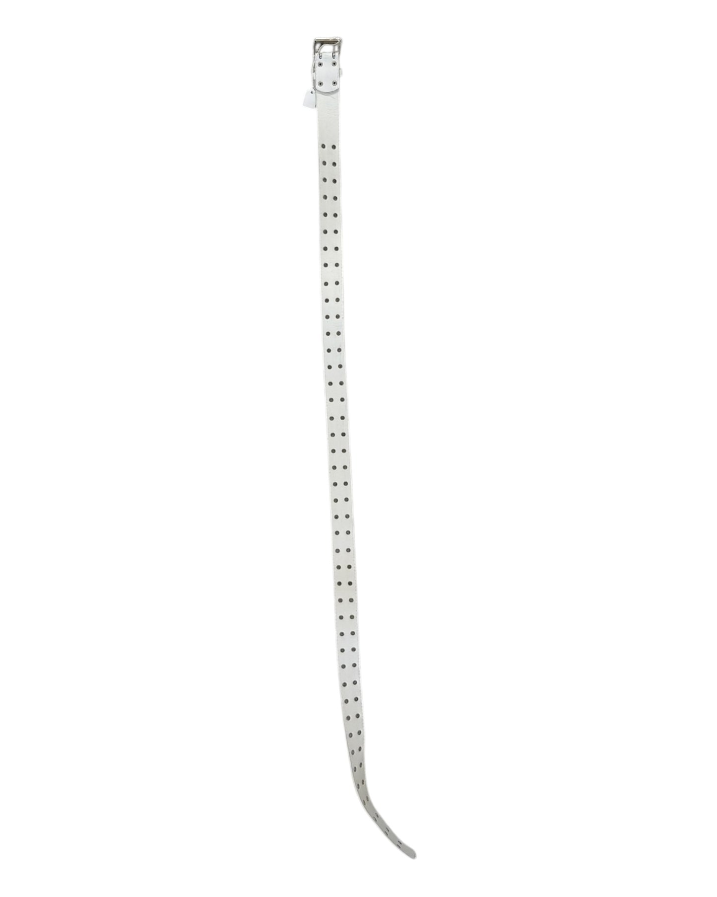 Vintage White Grommet Belt
