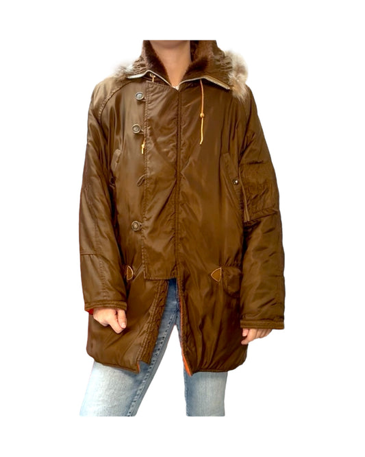 Vintage Woolrich Puffer Coat