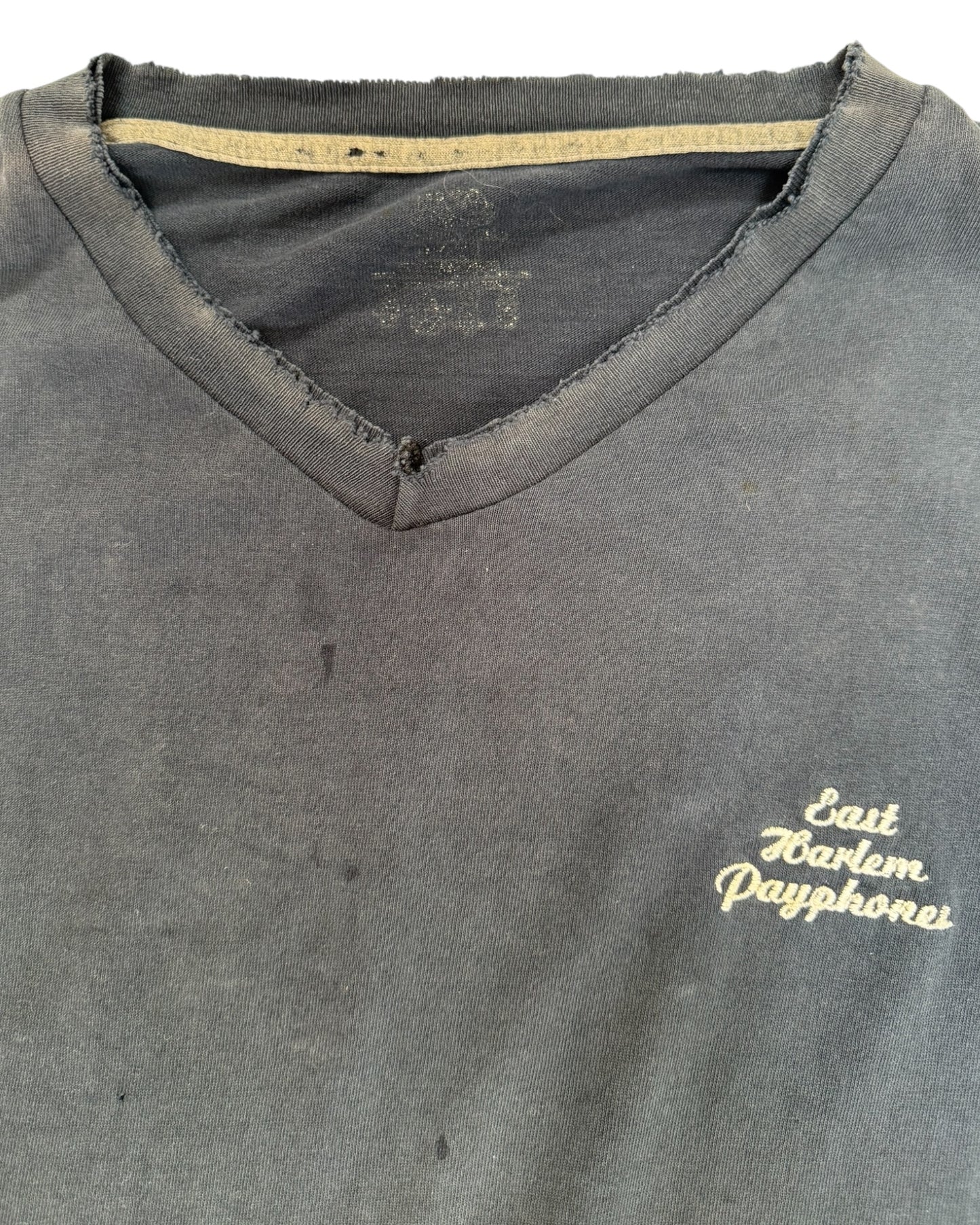 Vintage "East Harlem Payphones" Navy Tee