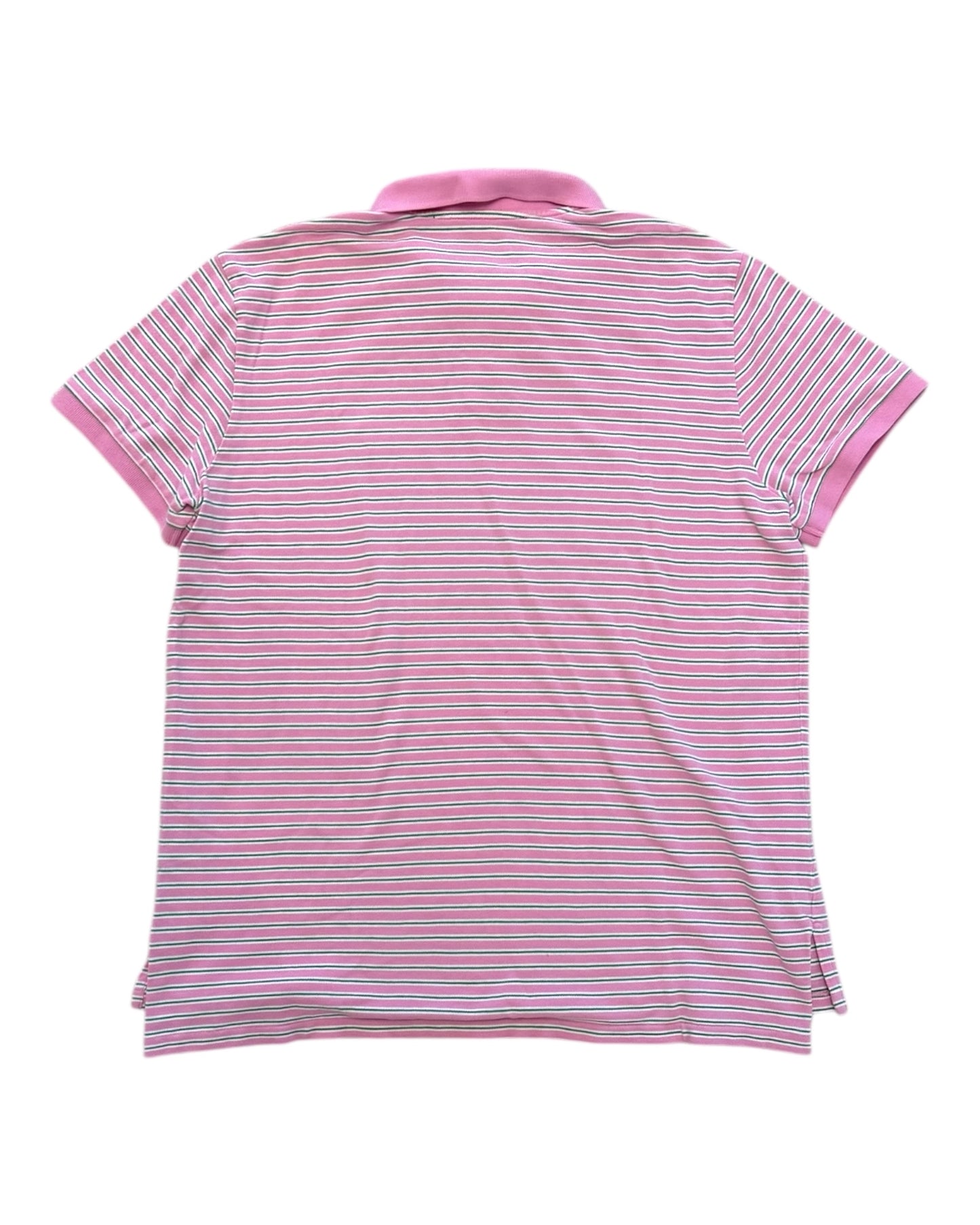Pre-Loved Polo Ralph Lauren Pink Stripe Polo