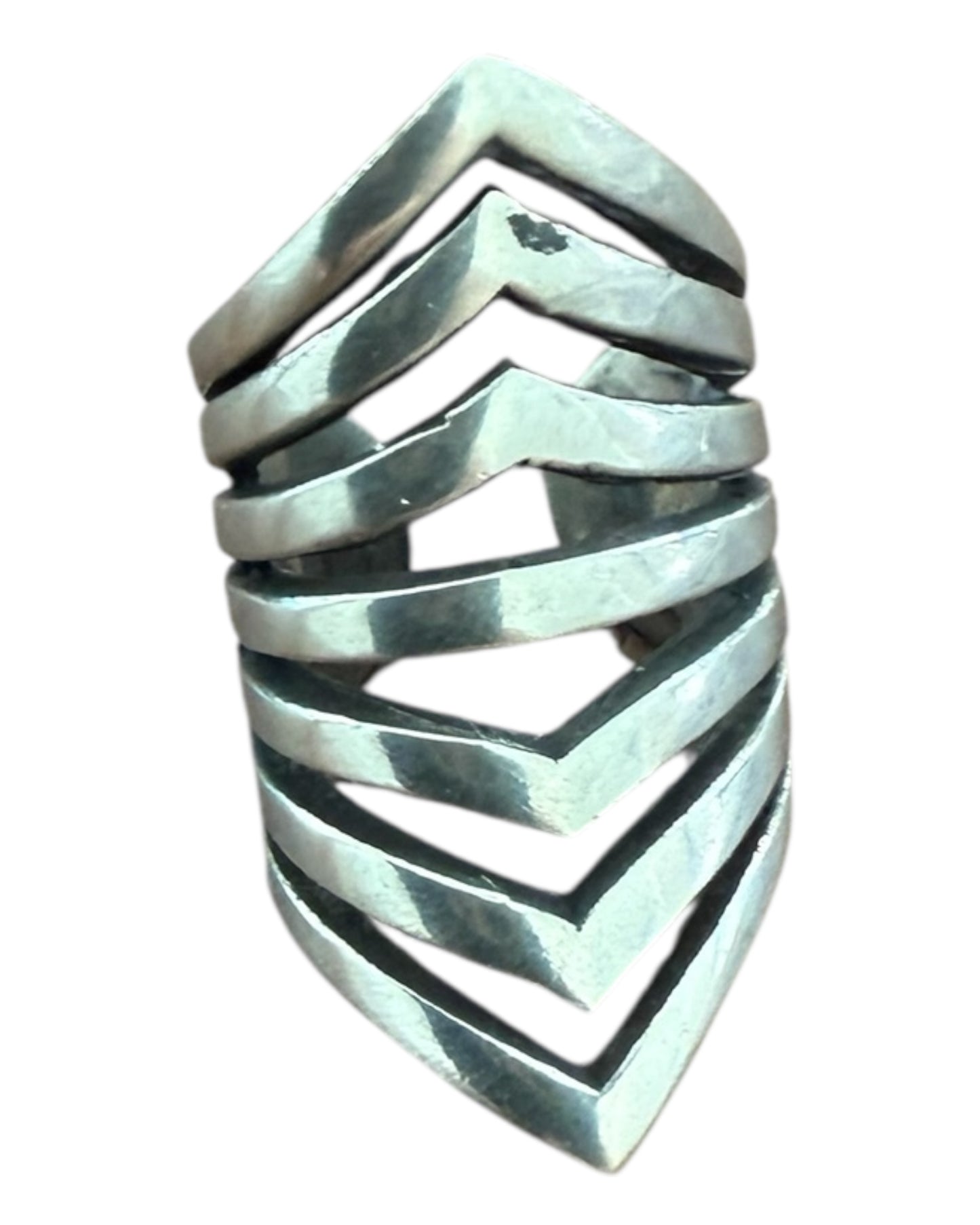 Pre-Loved Silver Ear Cuffs - all worn by Glenn Close in "Back in Action" 2025