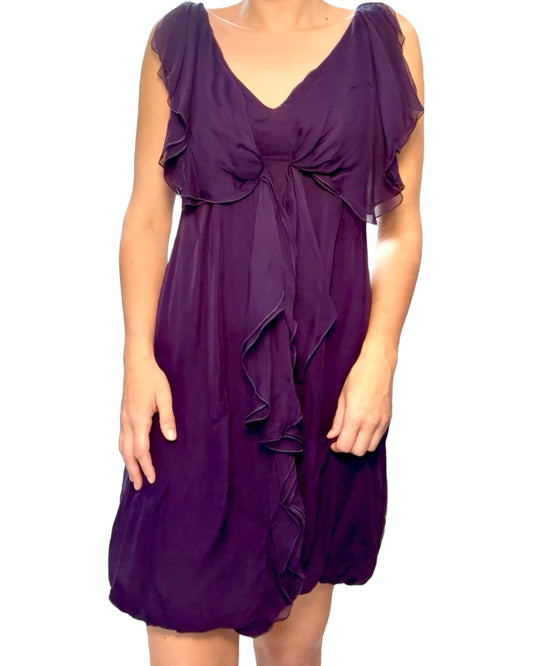 Vintage Valentino Purple Bubble Dress
