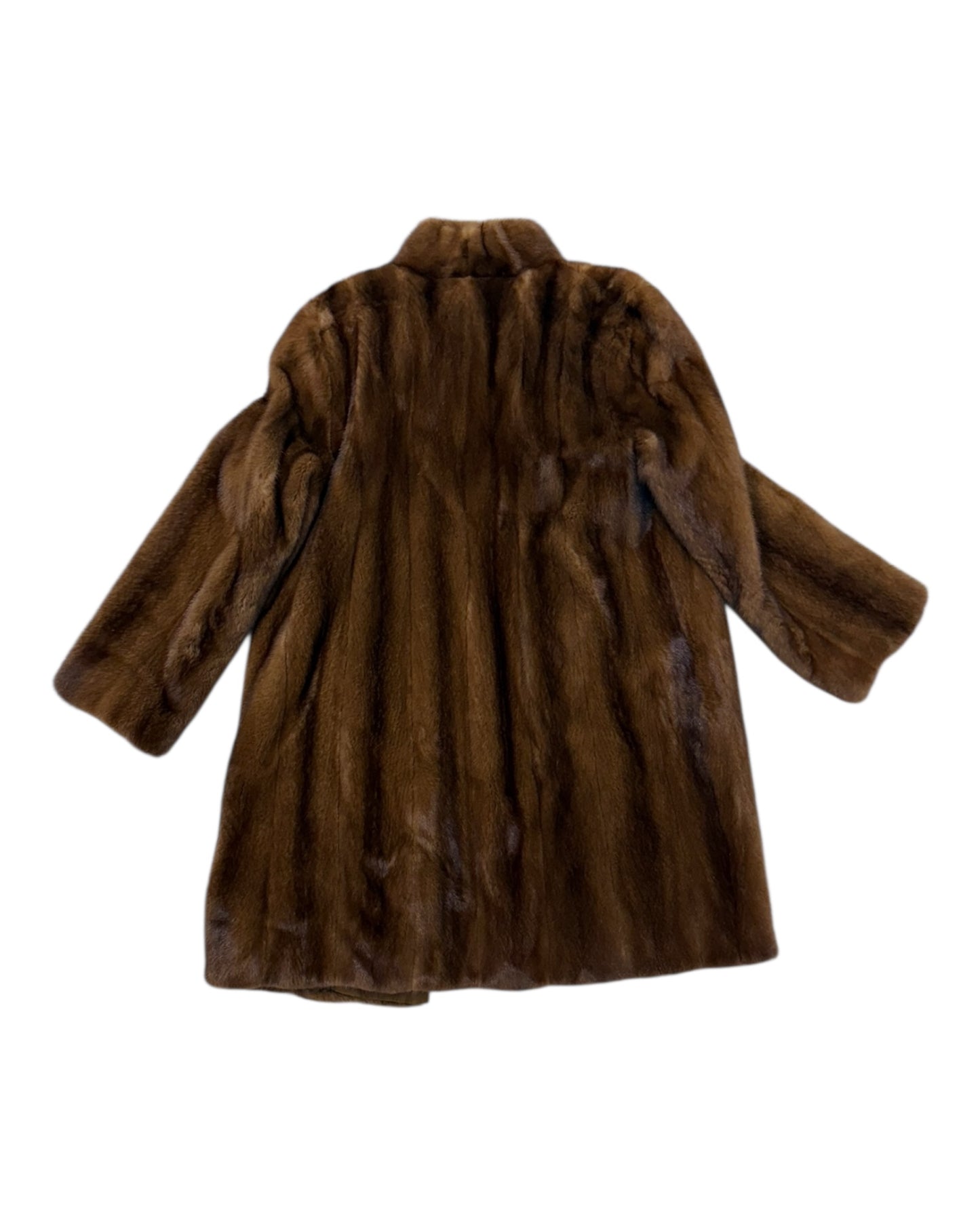 Vintage Reversible Brown Fur Coat