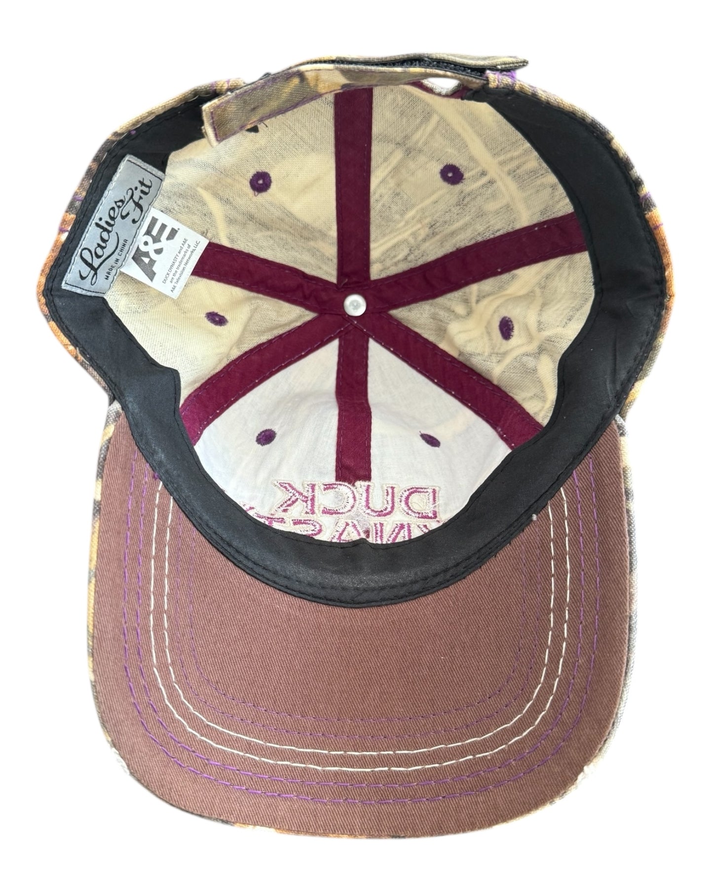 Vintage Duck Dynasty Camo Ball Cap