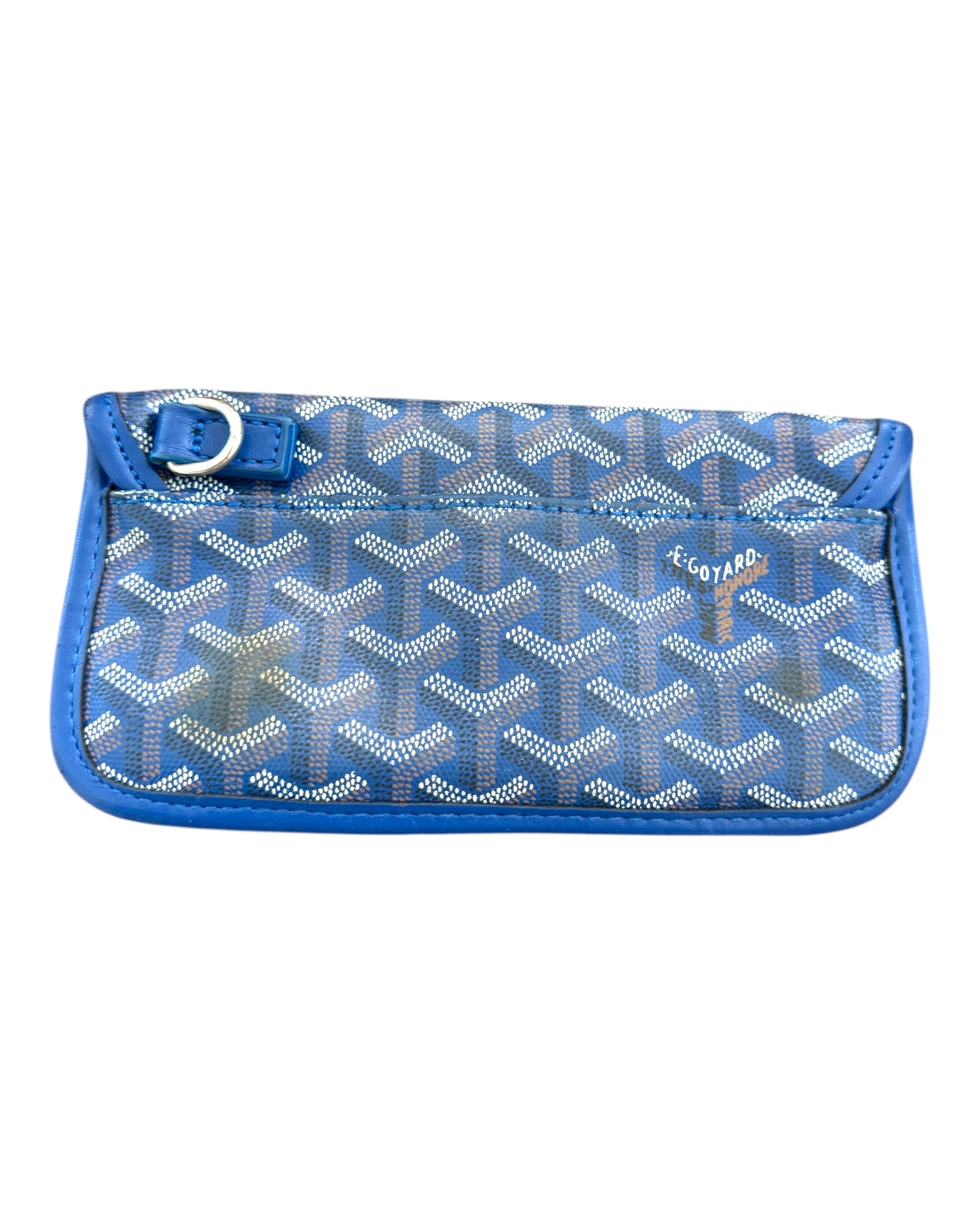 Vintage Goyard Blue Wallet